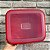 Pote Retangular de 5 Litros - Vermelho - Imagem 4