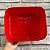 Pote Retangular de 5 Litros - Vermelho - Imagem 5