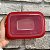 Pote Retangular de 500 ml - Vermelho - Imagem 4