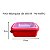 Pote Retangular de 500 ml - Vermelho - Imagem 6