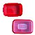 Pote Retangular de 500 ml - Vermelho - Imagem 2