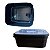 Pote Retangular de 3 Litros  - Preto - Imagem 2