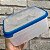 Pote Retangular de 3 Litros  - Azul - Imagem 1
