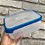 Pote Retangular de 2 Litros  - Azul - Imagem 1