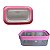 Pote Hérmetico 450 ml - Rosa - Imagem 2