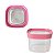Pote Hérmetico 450 ml - Rosa - Imagem 2