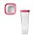 Pote Hérmetico 2000 ml - Rosa - Imagem 2