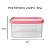 Pote Hérmetico 2500ml - Rosa - Imagem 6