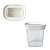 Pote Hérmetico 350ml - Branco - Imagem 2