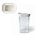 Pote Hérmetico 500ml - Branco - Imagem 2