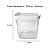 Pote Hérmetico 1000 ml - Branco - Imagem 6