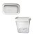 Pote Hérmetico 1500 ml - Branco - Imagem 2