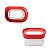 Pote Hérmetico 150 ml - Vermelho - Imagem 2
