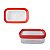 Pote Hérmetico 450 ml - Vermelho - Imagem 2