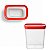 Pote Hérmetico 1500 ml - Vermelho - Imagem 2