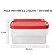 Pote Hérmetico 2500ml - Vermelho - Imagem 6
