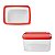Pote Hérmetico 2500ml - Vermelho - Imagem 2