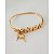 Bracelete Folheado Oxum Opará Umbanda Candomblé - Imagem 2