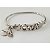 Bracelete Prateado Orixá Oya Umbanda Candomblé - Imagem 3