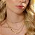 CORRENTE CHOKER COM CHAPAS REDONDAS - Imagem 2
