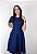 Vestido Clássico Azul Marinho - Imagem 1