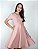 Vestido Clássico Rosa Quartz - Imagem 3