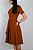Vestido Clássico Terracota - Imagem 4