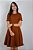 Vestido Clássico Terracota - Imagem 3