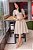 Vestido de Linho Helena Nude - Imagem 2