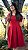 Vestido de Pregas Alice Marsala - Imagem 2