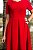 Vestido de Pregas Alice Vermelho - Imagem 5