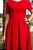 Vestido de Pregas Alice Vermelho - Imagem 1