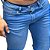 Calça Jeans com Lycra e Elastano - Azul Escuro - Imagem 2