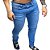 Calça Jeans com Lycra e Elastano - Azul Escuro - Imagem 1