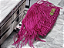 Clutch Franja II - Pink - Imagem 1