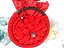 Clutch Redonda Vermelha - Imagem 7