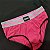 CUECA SLIP ROSA SEMITRANSPARENTE - Imagem 1