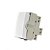 Interruptor Simples 10A 250V 16062 Branco Linha Sleek - Imagem 1