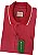 Polo piquet algodão/elastano cor vermelho coleção elegance arara - Imagem 4