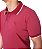 Polo piquet algodão/elastano cor vermelho coleção elegance arara - Imagem 2