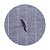 Polo piquet viscose poliéster cor azul acinzentado detalhes em listas coleção elegance arara - Imagem 4