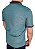 Polo piquet viscose poliéster cor verde petróleo coleção elegance arara - Imagem 3