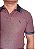 Polo piquet viscose poliéster cor bordô coleção elegance arara - Imagem 4