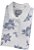 Polo piquet viscose poliéster cor azul claro detalhes florais coleção elegance arara - Imagem 3