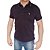 Polo piquet algodão poliester cor azul marinho coleção elegance arara - Imagem 3