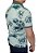 Polo 100% algodão estampas com folhagem verde coleção elegance arara - Imagem 2