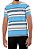 Camiseta Algodão Listrada Coleção Casual Arara - Imagem 2