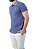 Polo Flamê Azul e Branco Coleção Elegance Arara - Imagem 3