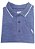 Polo Flamê Azul e Branco Coleção Elegance Arara - Imagem 1