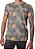 Camiseta Algodão Estampa Digital Folhagens Coleção Casual Arara - Imagem 2